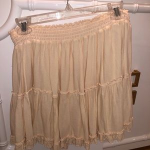 YFB Light Pink Ruffle Skirt